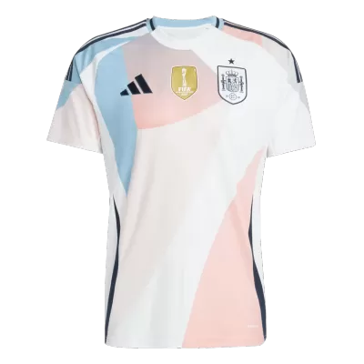 Men's Spain Away Soccer Jersey Shirt Euro 2025 - Fan Version - Pro Jersey Shop