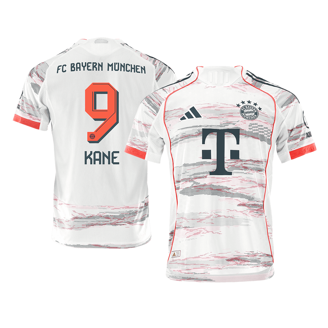 Bayern Munich KANE #9 Away Soccer Match Jersey 2025/26 - Pro Jersey Shop