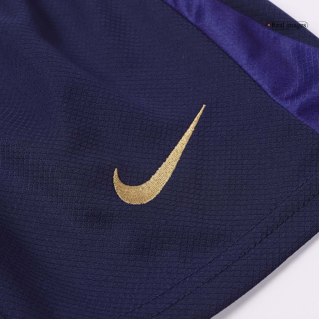 Kids Barcelona Home Spotify Logo Without Text Soccer Jersey Kit (Jersey+Shorts) - Pro Jersey Shop