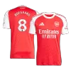 Men's ØDEGAARD #8 Arsenal Home Soccer Jersey Shirt 2025/26 - Fan Version - Pro Jersey Shop