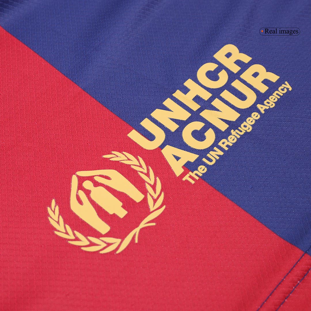 Kids Barcelona Home Soccer Jersey Kit (Jersey+Shorts) - Pro Jersey Shop