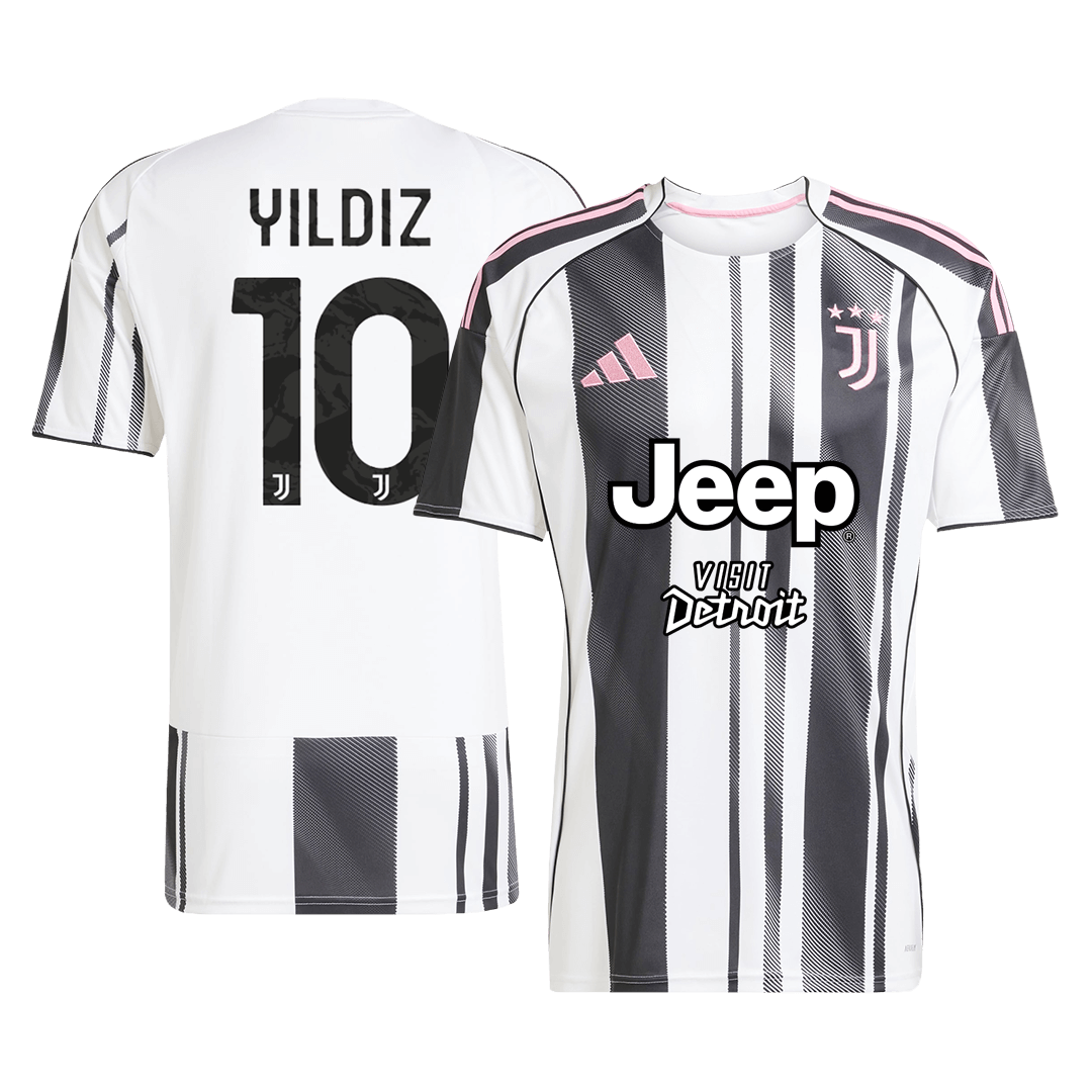 Juventus YILDIZ #10 Home Soccer Fan Jersey 2025/26 - Pro Jersey Shop