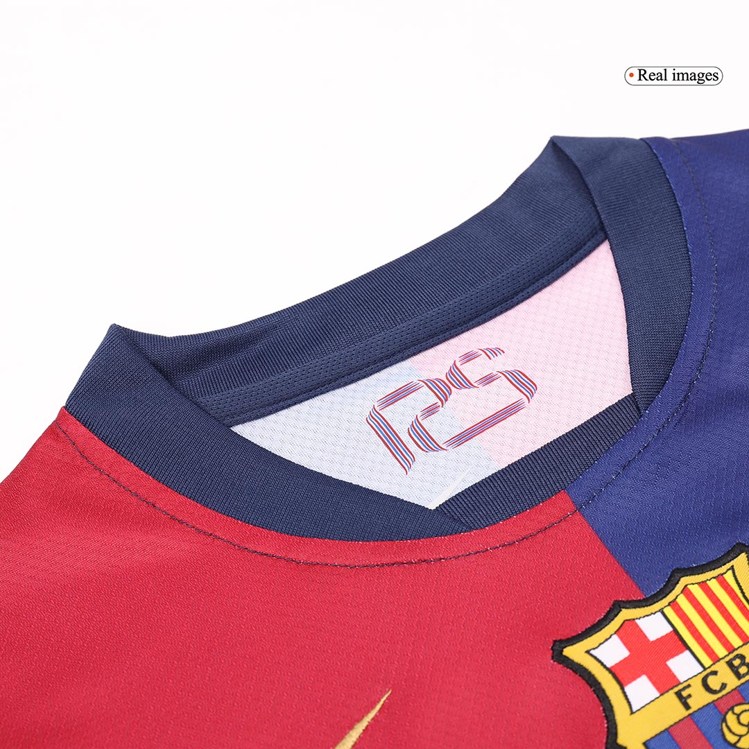 Kids Barcelona Home Soccer Jersey Kit (Jersey+Shorts) - Pro Jersey Shop