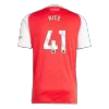 Men's RICE #41 Arsenal Home Soccer Jersey Shirt 2025/26 - Fan Version - Pro Jersey Shop