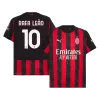 Men's RAFA LEÃO #10 AC Milan Home Soccer Jersey Shirt 2025/26 - Fan Version - Pro Jersey Shop