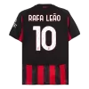 Men's RAFA LEÃO #10 AC Milan Home Soccer Jersey Shirt 2025/26 - Fan Version - Pro Jersey Shop