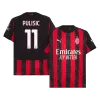 Men's PULISIC #11 AC Milan Home Soccer Jersey Shirt 2025/26 - Fan Version - Pro Jersey Shop