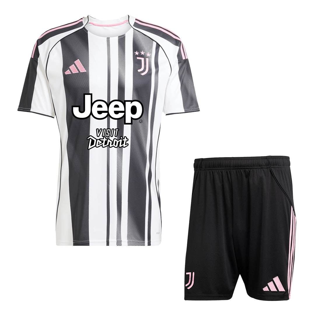 Juventus Home Soccer Fan Jersey Kit 2025/26 - Pro Jersey Shop