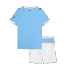 Kids Manchester City Home Soccer Jersey Kit (Jersey+Shorts) 2025/26 - Pro Jersey Shop