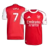 Men's Authentic SAKA #7 Arsenal Home Soccer Jersey Shirt 2025/26 - Player Version - Pro Jersey Shop