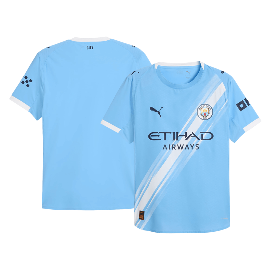 Manchester City Home Soccer Match Jersey 2025/26 - Pro Jersey Shop