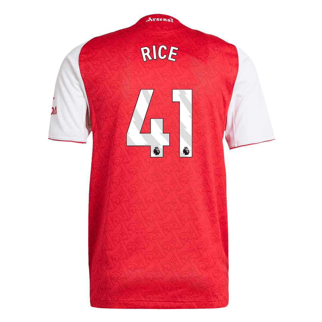 Arsenal RICE #41 Home Soccer Match Jersey 2025/26 - Pro Jersey Shop
