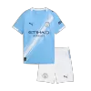 Kids Manchester City Home Soccer Jersey Kit (Jersey+Shorts) 2025/26 - Pro Jersey Shop