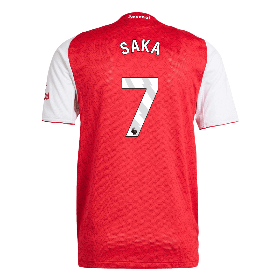 Arsenal SAKA #7 Home Soccer Match Jersey 2025/26 - Pro Jersey Shop