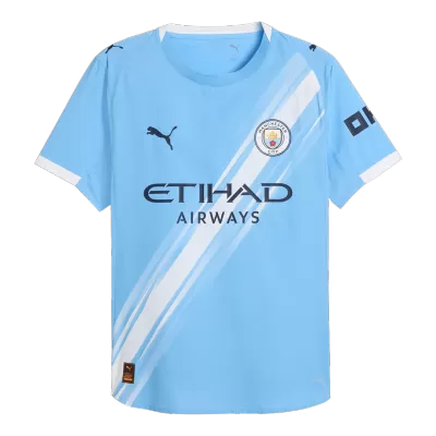 Men's Authentic Manchester City Home Soccer Jersey Shirt 2025/26 - Player Version - Pro Jersey Shop