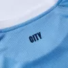 Kids Manchester City Home Soccer Jersey Kit (Jersey+Shorts) 2025/26 - Pro Jersey Shop
