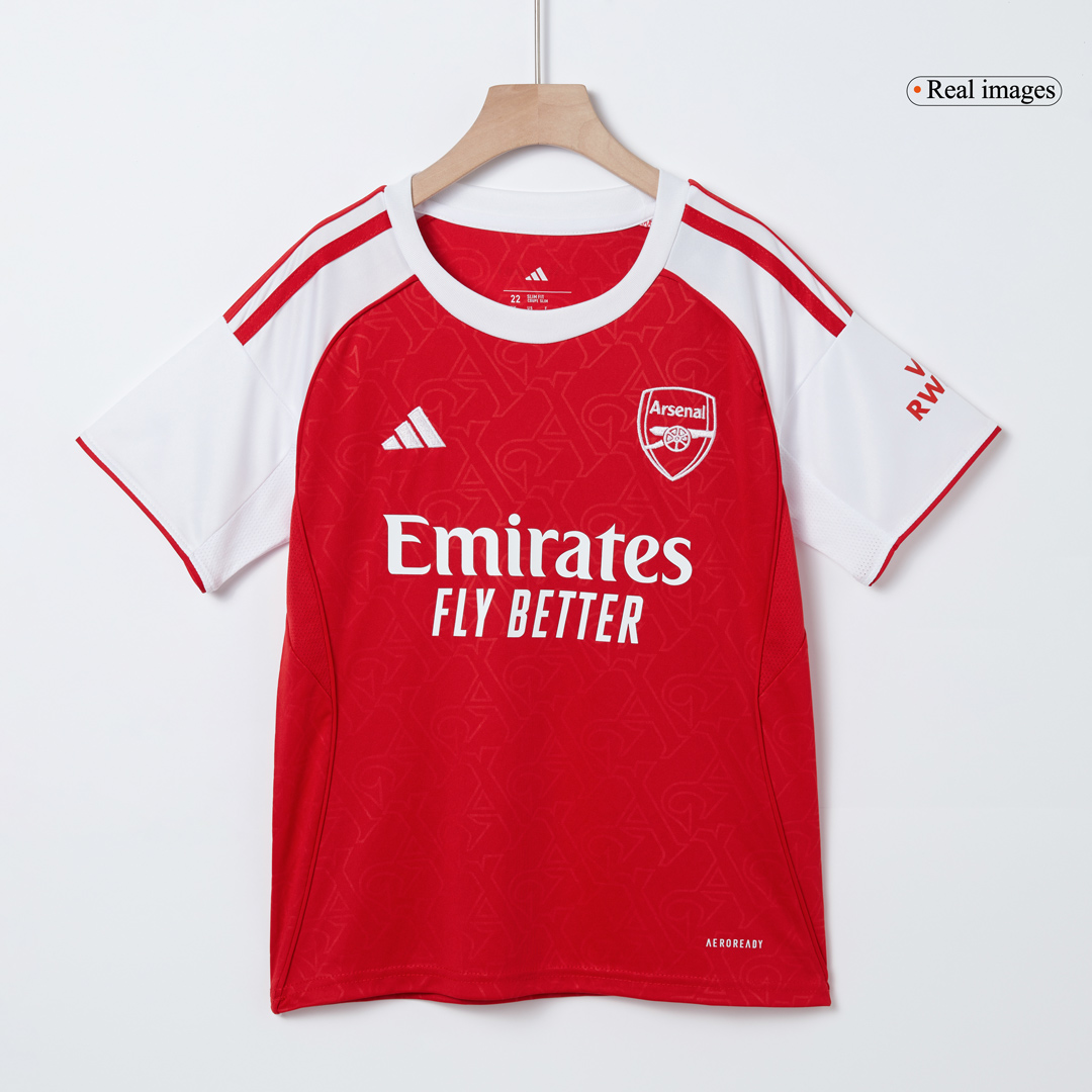 Kids Arsenal Home Soccer Jersey Full Kit 2025/26 - Pro Jersey Shop
