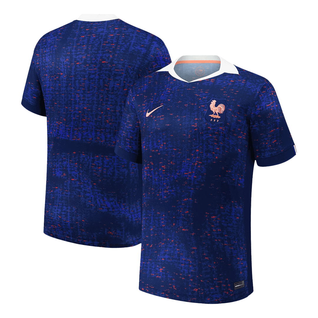France Home Soccer Jersey Replica Women's Euro 2025 - Pro Jersey Shop