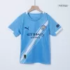 Kids Manchester City Home Soccer Jersey Kit (Jersey+Shorts) 2025/26 - Pro Jersey Shop