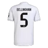 Men's Authentic BELLINGHAM #5 Real Madrid Home Soccer Jersey Shirt 2025/26 - Player Version - Pro Jersey Shop