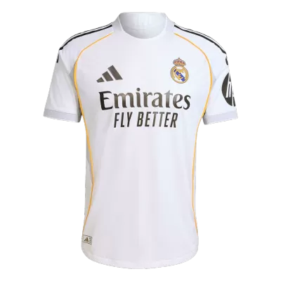 Men's Authentic Real Madrid Home Soccer Jersey Shirt 2025/26 - Player Version - Pro Jersey Shop