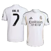 Men's Authentic VINI JR. #7 Real Madrid Home Soccer Jersey Shirt 2025/26 - Player Version - Pro Jersey Shop