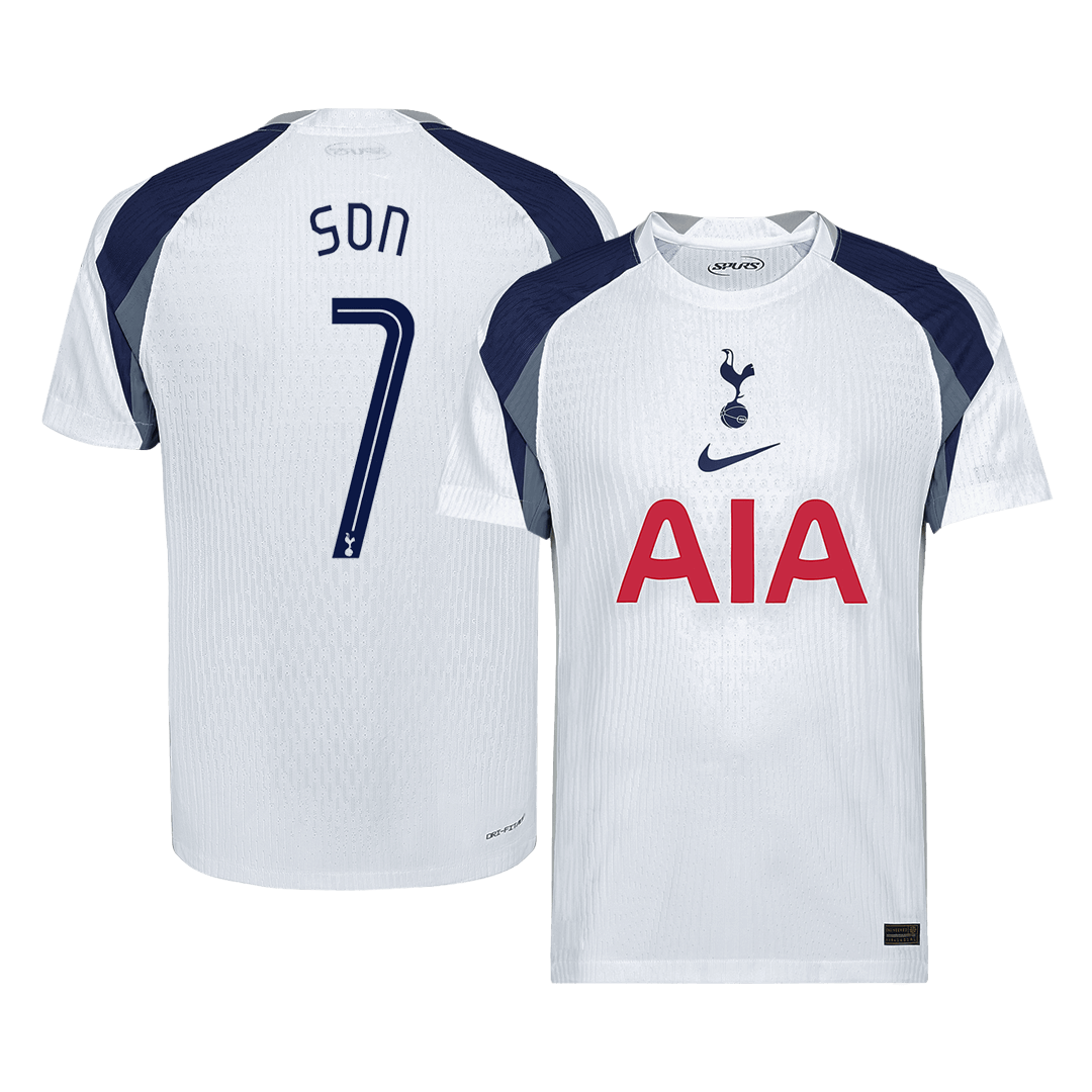 Tottenham Hotspur SON #7 Home Soccer Match Jersey 2025/26 UCL - Pro Jersey Shop