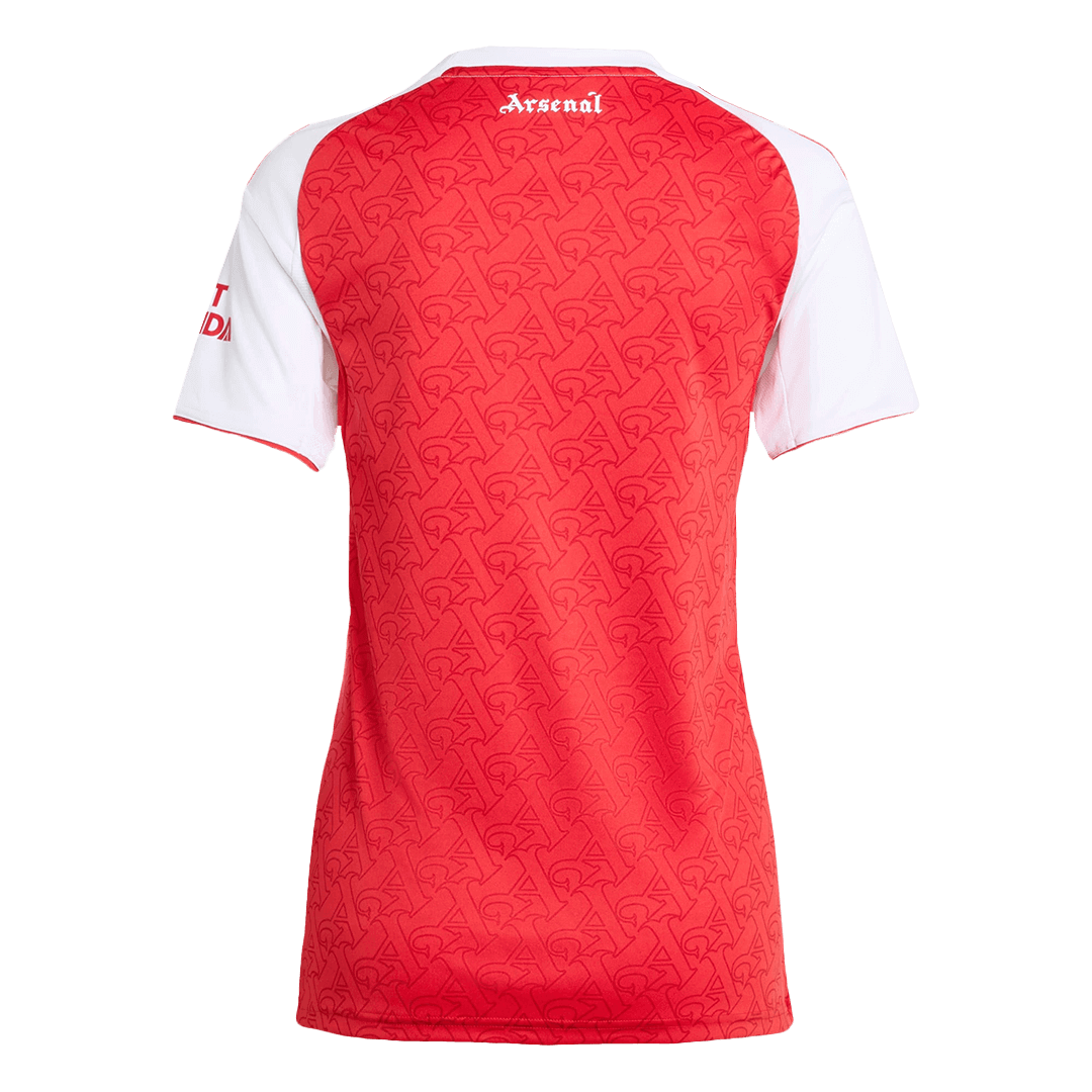 Women Arsenal Home Soccer Jersey 2025/26 - Pro Jersey Shop