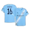 Men's Authentic RODRIGO #16 Manchester City Home Soccer Jersey 2025/26 - Player Version - Pro Jersey Shop
