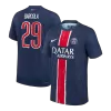 UCL Men's Authentic BARCOLA #29 PSG Home Soccer Jersey Shirt 2024/25 - Player Version - Pro Jersey Shop