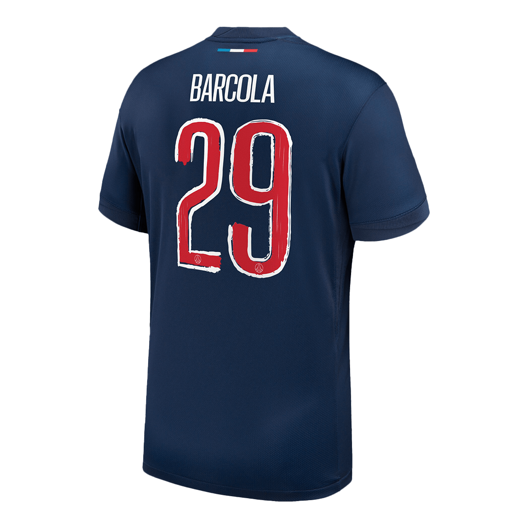 PSG BARCOLA #29 Home Soccer Fan Jersey UCL - Pro Jersey Shop
