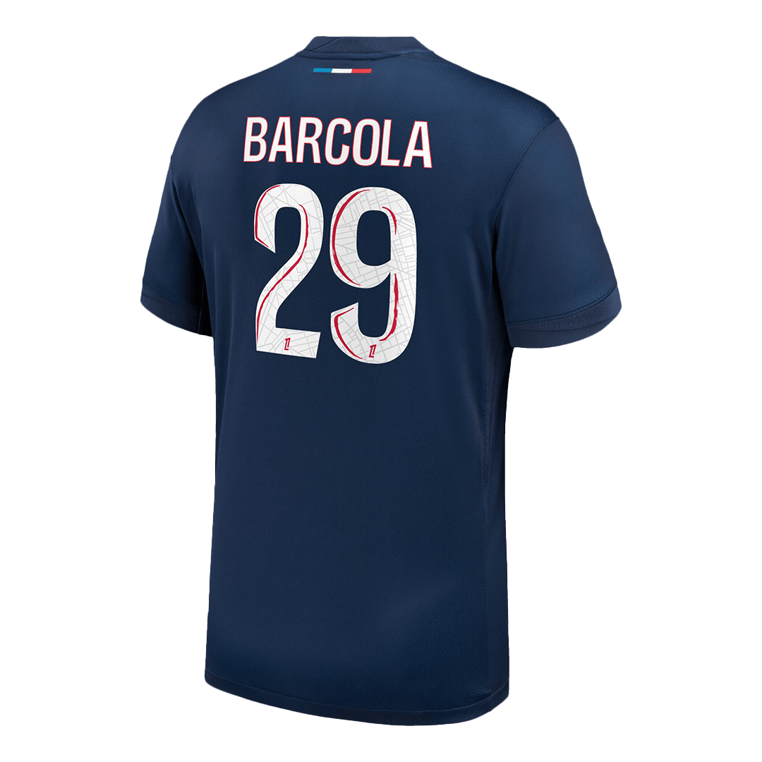 PSG BARCOLA #29 Home Soccer Fan Jersey - Pro Jersey Shop