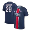 Men's Authentic BARCOLA #29 PSG Home Soccer Jersey Shirt 2024/25 - Player Version - Pro Jersey Shop