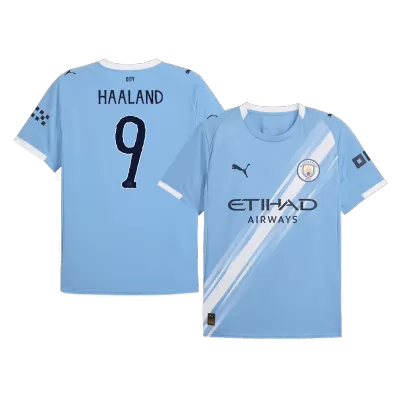 Men's HAALAND #9 Manchester City Home Soccer Jersey 2025/26 - Fan Version - Pro Jersey Shop