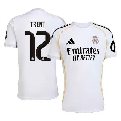 Men's TRENT #12 Real Madrid Home Soccer Jersey Shirt 2025/26 - Fan Version - Pro Jersey Shop