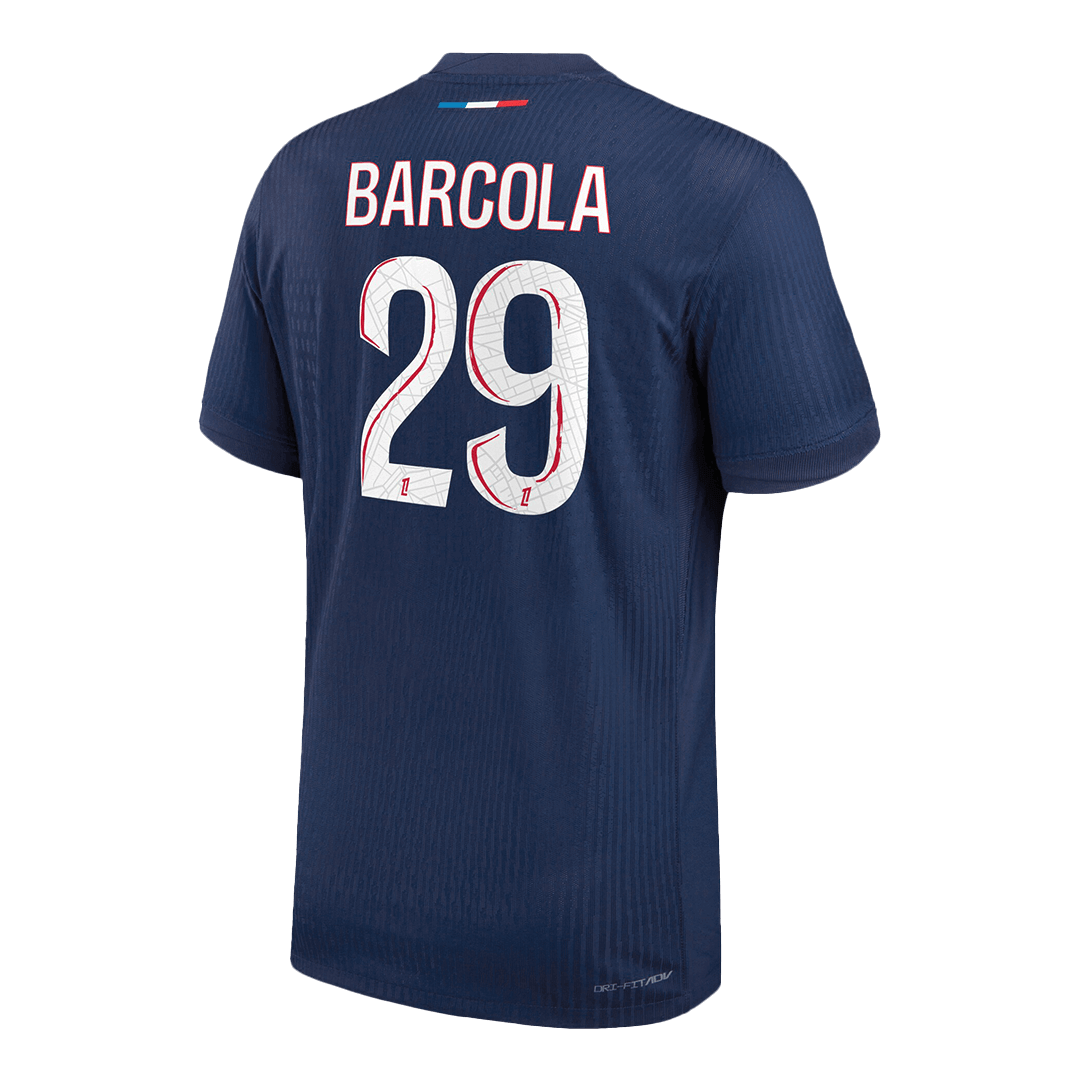 PSG BARCOLA #29 Home Soccer Match Jersey - Pro Jersey Shop