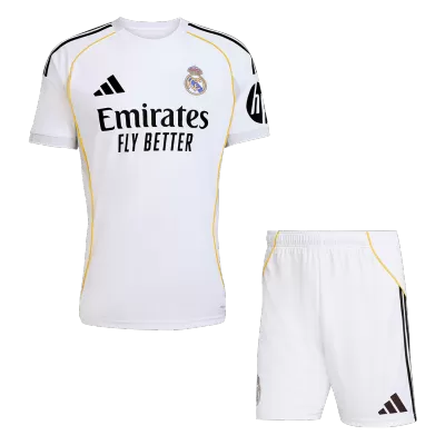 Real Madrid Home Soccer Kit (Jersey+Shorts) Replica 2025/26 - Pro Jersey Shop