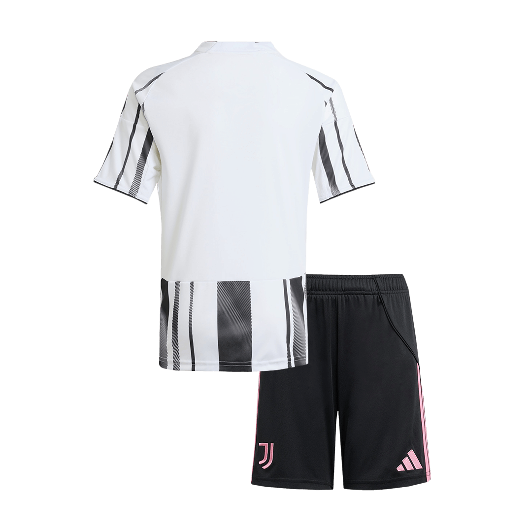 Kids Juventus Home Soccer Jersey Kit 2025/26 - Pro Jersey Shop