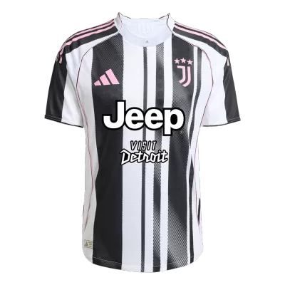 Men's Authentic Juventus Home Soccer Jersey 2025/26 - Player Version - Pro Jersey Shop