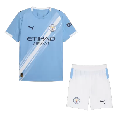 Manchester City Home Soccer Kit (Jersey+Shorts) Replica 2025/26 - Pro Jersey Shop