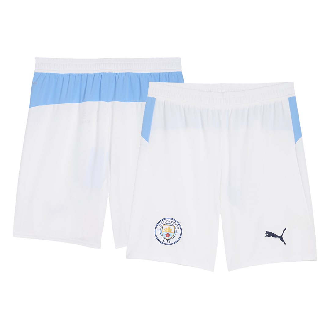 Manchester City Home Soccer Shorts 2025/26 - Pro Jersey Shop