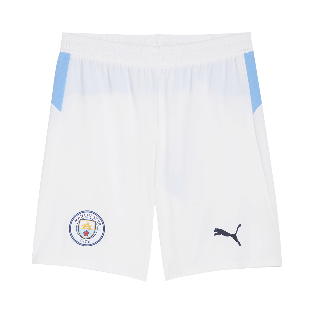 Manchester City Home Soccer Shorts 2025/26 - Pro Jersey Shop