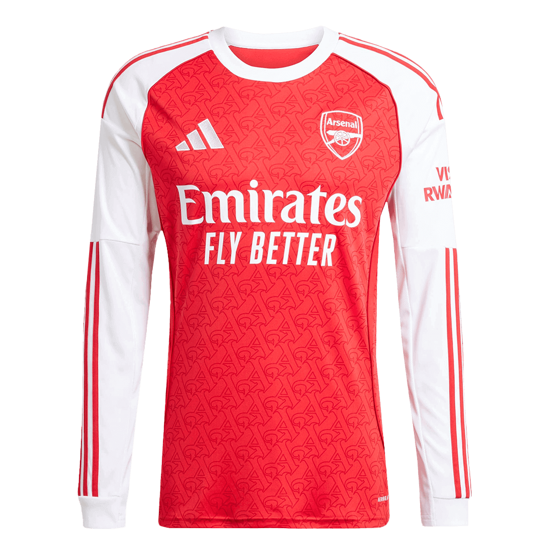 Arsenal Home Soccer Long Sleeves Fan Jersey 2025/26 - Pro Jersey Shop