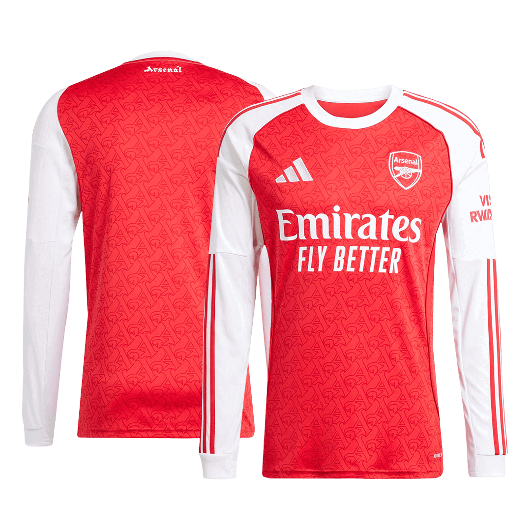 Arsenal Home Soccer Long Sleeves Fan Jersey 2025/26 - Pro Jersey Shop