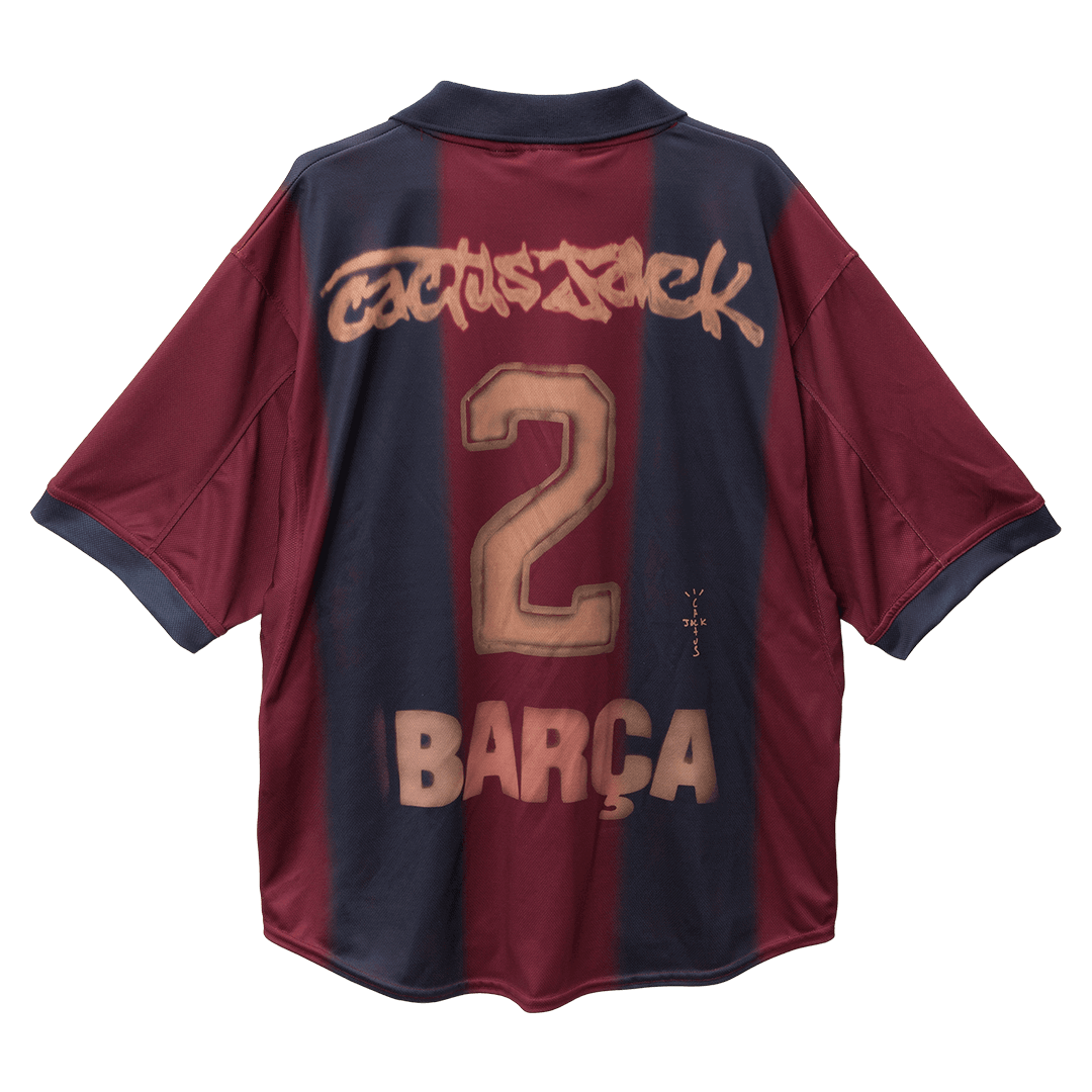 Retro 2000/01 Barcelona Home Soccer Jersey - Pro Jersey Shop
