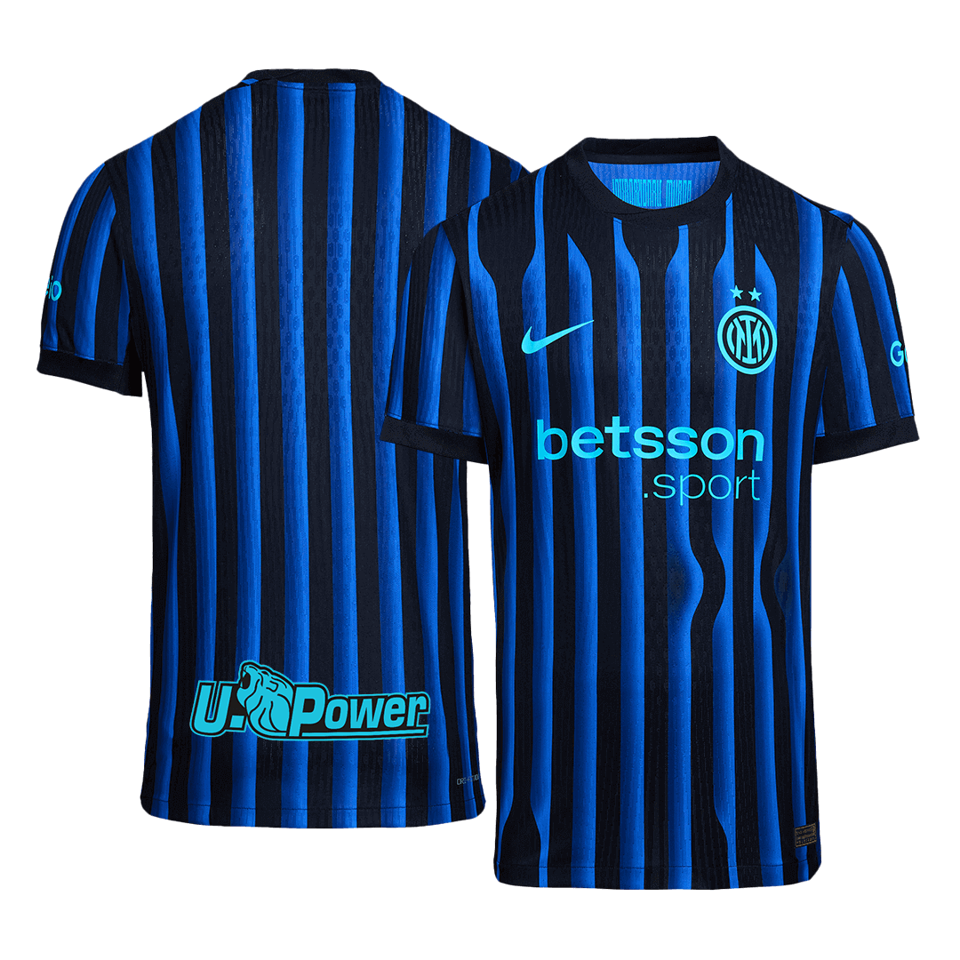 Inter Milan Home Soccer Jersey Authentic 2025/26 - Pro Jersey Shop