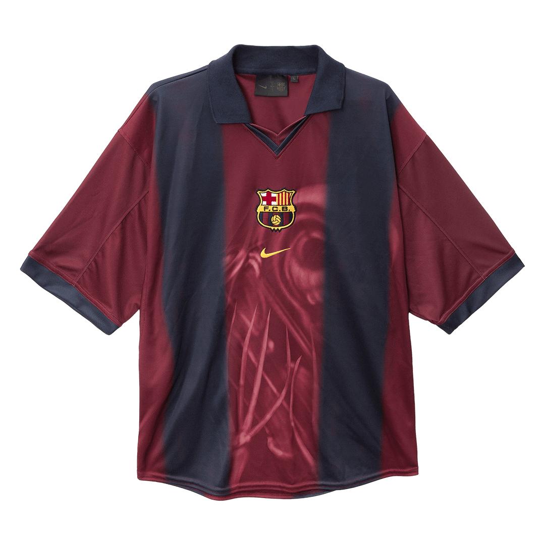 Retro 2000/01 Barcelona Home Soccer Jersey - Pro Jersey Shop