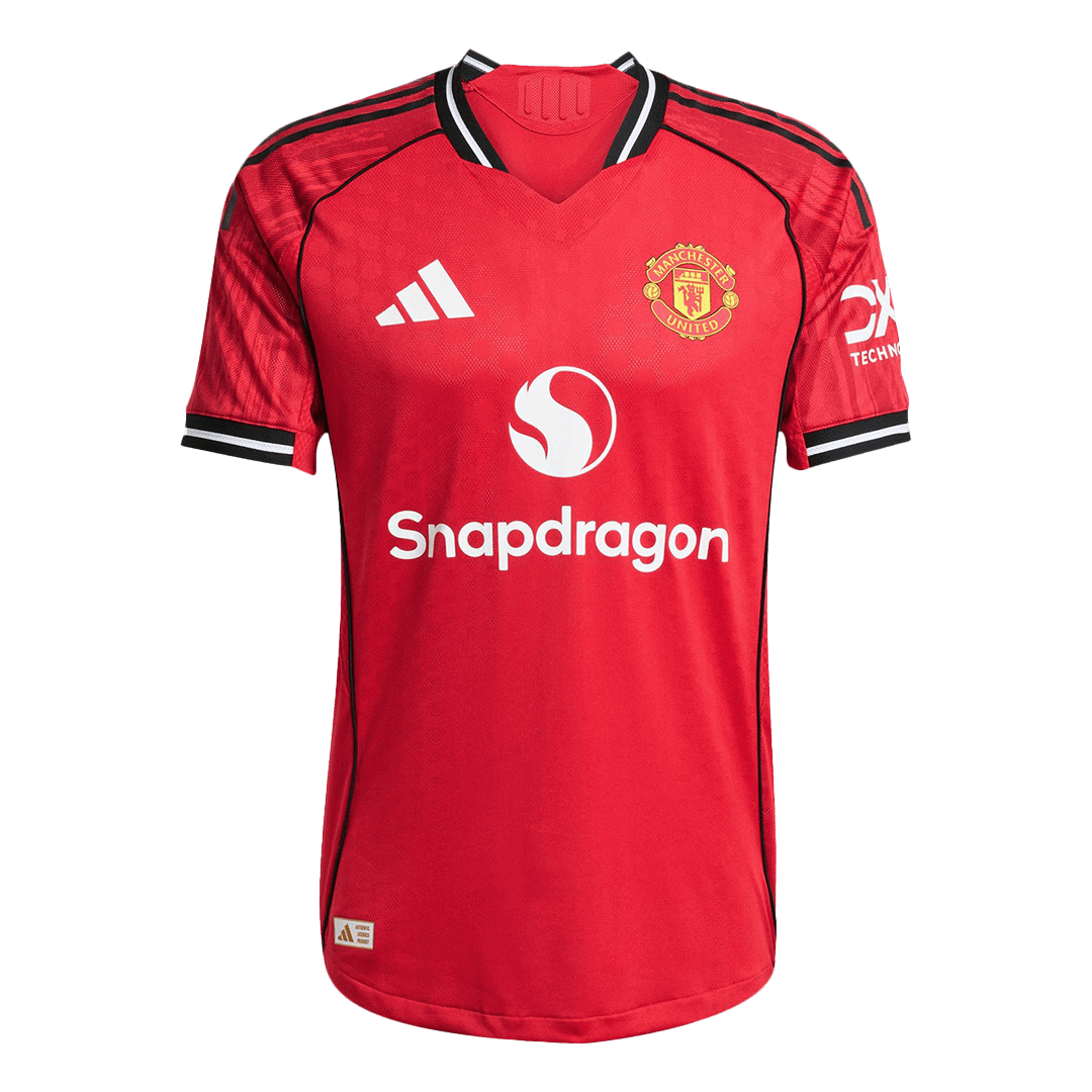 Manchester United Home Soccer Match Jersey 2025/26 - Pro Jersey Shop