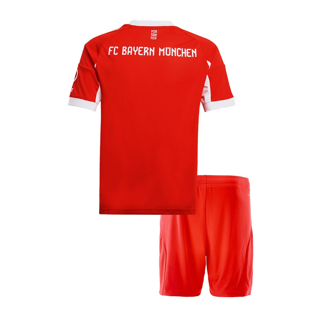 Kids Bayern Munich Home Soccer Jersey Kit 2025/26 - Pro Jersey Shop