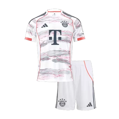 Kids Bayern Munich Away Soccer Jersey Kit (Jersey+Shorts) 2025/26 - Pro Jersey Shop